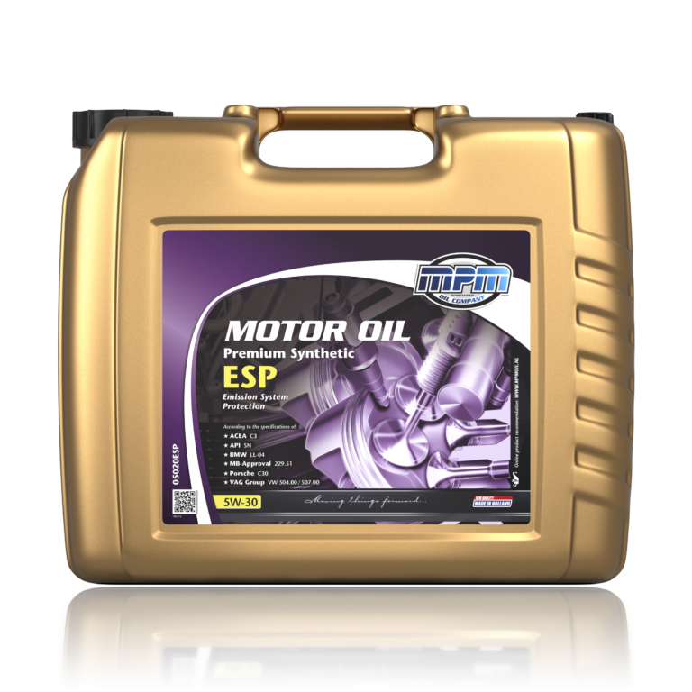MPM Motor Oil 5W30 Premium Synthetic ESP Luboil